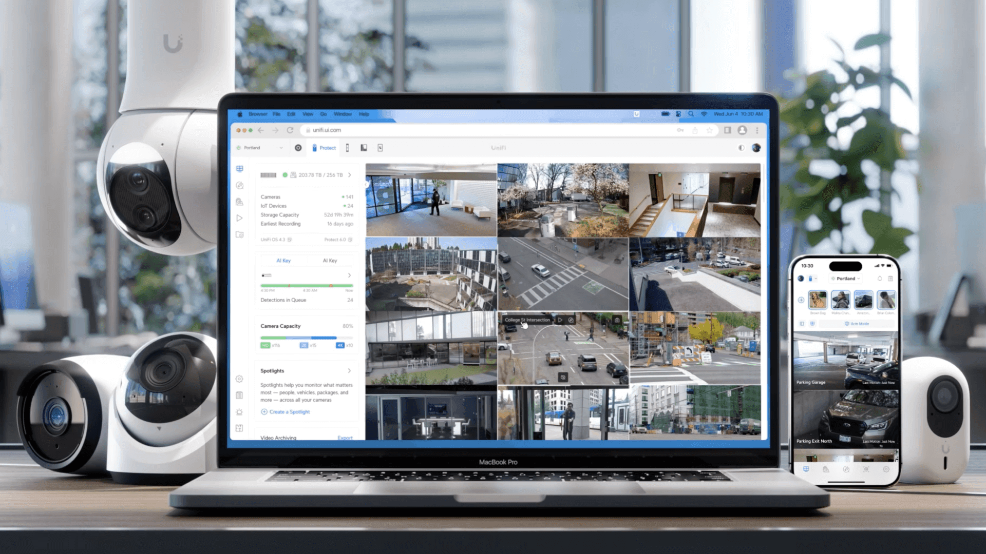 Generated retail CCTV dashboard concept visual