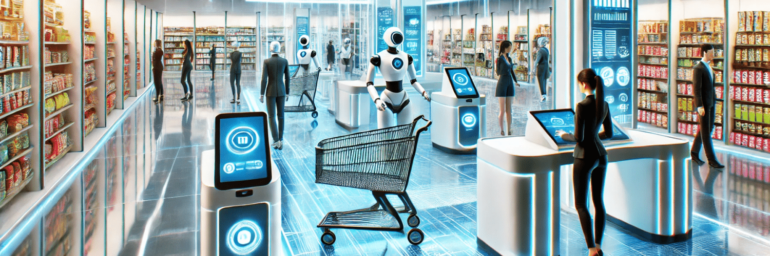 Luxury retail boulevard concept visual